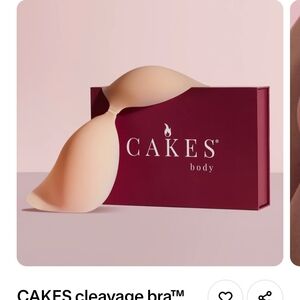 NEW In BOX - CAKES Body Seamless Bra - Nude